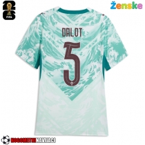 Ženske Nogometnih dresov Portugalska Diogo Dalot #5 Gostujoči SP 2026 Kratki rokavi